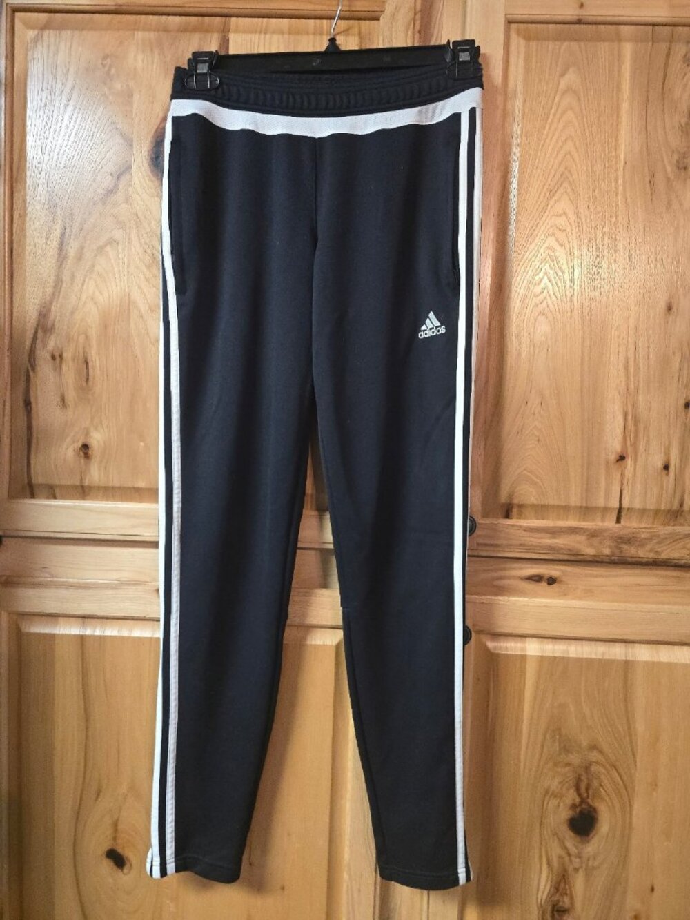 Adidas ClimaCool Track Pants Wmns MED Black Soccer Training Athletic Joggers A0